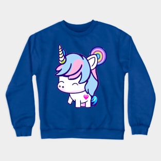 A CUTE KAWAI Unicorn Crewneck Sweatshirt